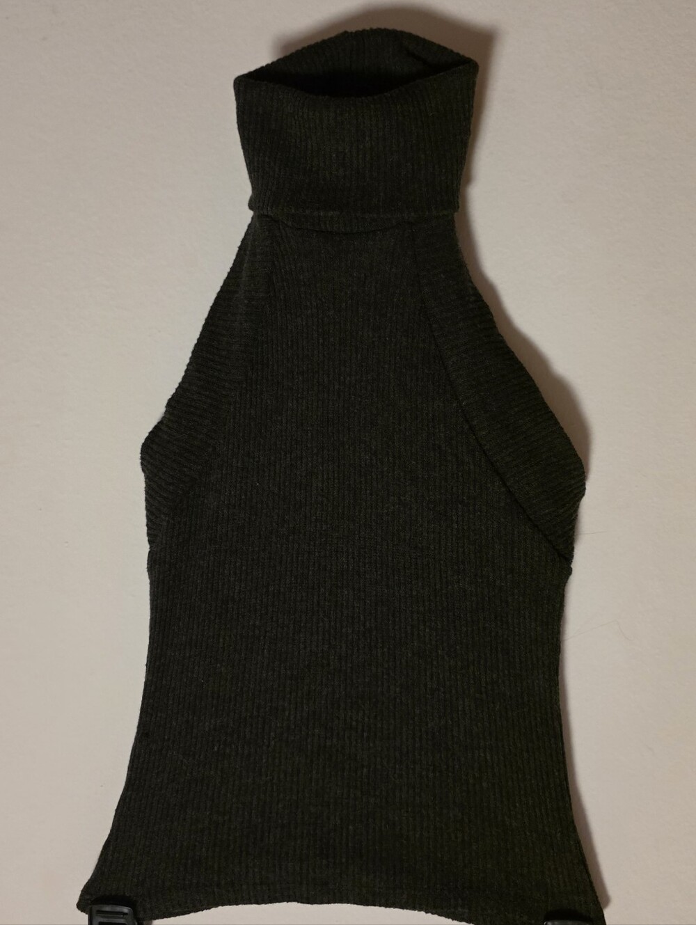 Charlotte Russe Ribbed Olive Turtleneck Undershirt